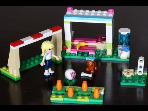 Vidéo LEGO Friends 41011 : Stéphanie et son entrainement de foot