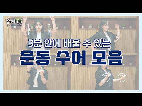 「단어」의 한국수어 표현