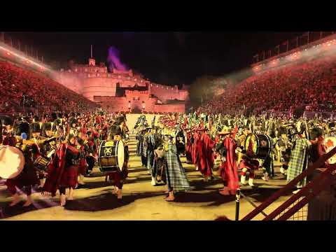75th Royal Edinburgh Military Tattoo - March Off in 4K