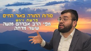 פרשת ויגש  | הרב אברהם מנשה | שיעור מרתק בתורת האור החיים  שידור חי (הרב מיכאל לסרי) - התמונה מוצגת ישירות מתוך אתר האינטרנט יוטיוב. זכויות היוצרים בתמונה שייכות ליוצרה. קישור קרדיט למקור התוכן נמצא בתוך דף הסרטון