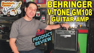 Video thumbnail for Behringer V-Tone GM108 Guitar Amp - Product Review (Musician's Corner: Episode - 2) by Phillips Vision