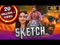 Sketch 4K ULTRA HD Vikram S Blockbuster Action Movie Tamannaah Bhatia विक्रम सुप�