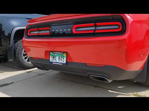 2017 Challenger RT Hemi , replace mid mufflers 8 inch Cherry Bomb 87524 Glass Pack,rear resonators