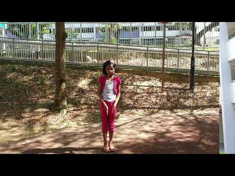 Yoga learning Elephant Pose