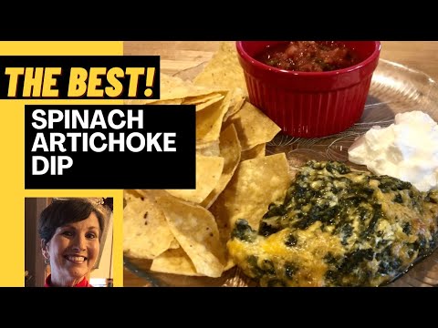 Spinach Artichoke Dip | How to make SPINACH Artichoke DIP