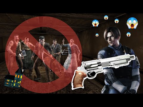 Resident Evil 4 - on PC Stuck on house NO PROBLEM using HANDCANNON