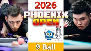 Semifinal - Aloysius Yapp vs Aleksa Pecelj - 9 Ball - 2026 Phoenix Open