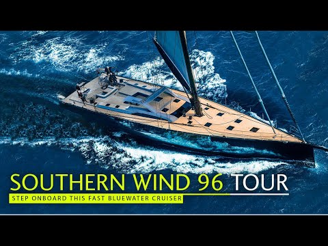 The carbon bluewater cruiser with hybrid propulsion | Southern Wind 96 tour | Yachting World