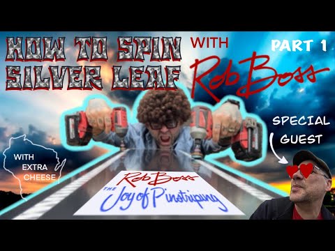 How to Spin Silver Leaf Like A Boss: A Rob Boss Tutorial (In Response to Garage Time with LT)