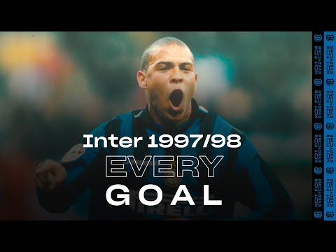 EVERY GOAL! | INTER 1997/98 | Ronaldo, Djorkaeff, Zanetti, Simeone, Recoba and many more...! ⚽⚫🔵❤️