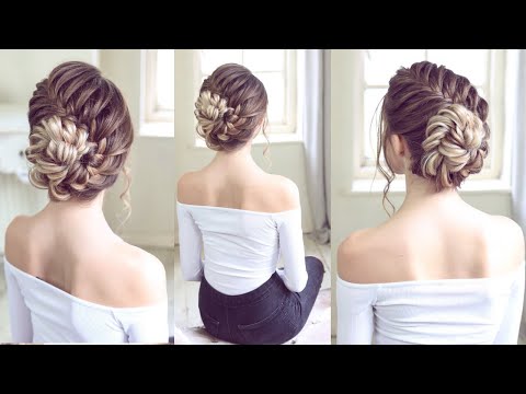 Beautiful Fishtail Updo! by SweetHearts Hair