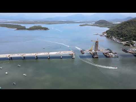 Ponte Bom Sucesso em Guaratuba PR . #Dji# Drones#trilhas e rumos