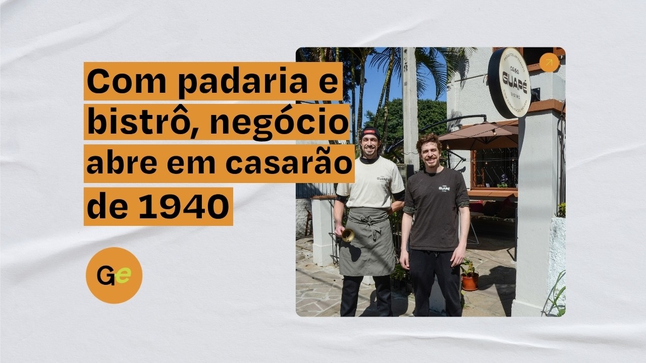 Padaria e bistrô: conheça negócio que abriu em uma casa de 1940 no bairro Petrópolis