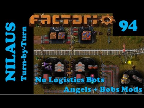 Factorio S6E94 - Converting the most complicated Logistic Train Stations