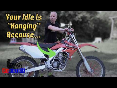 Can The Fuel Mixture Screw Cause “Hanging Idle” On A 4 Stroke Dirt Bike Carb?