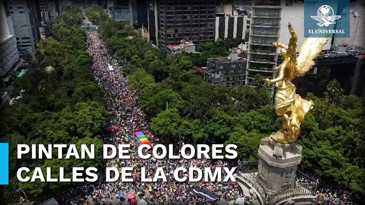 Así se vive la Marcha del Orgullo LGBT+ 2024 en CDMX