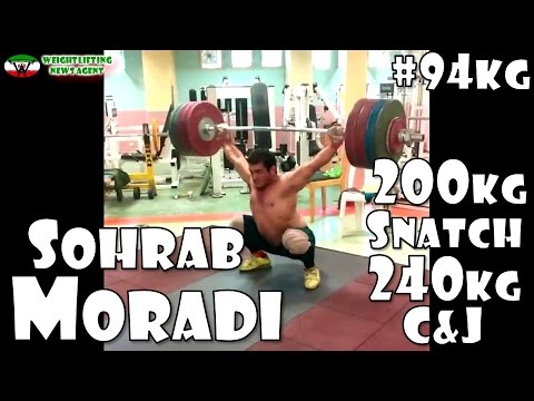 Sohrab Moradi (IRI, 94KG) | سهراب مرادی | Olympic Weightlifitng Training | Motivation