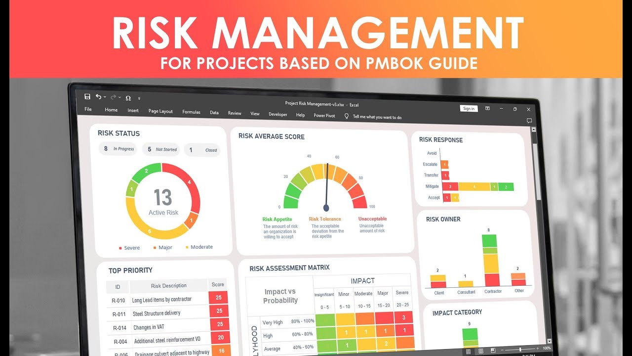 Ultimate Project Risk Management Template: Automate & Optimize Your Risk Reports!