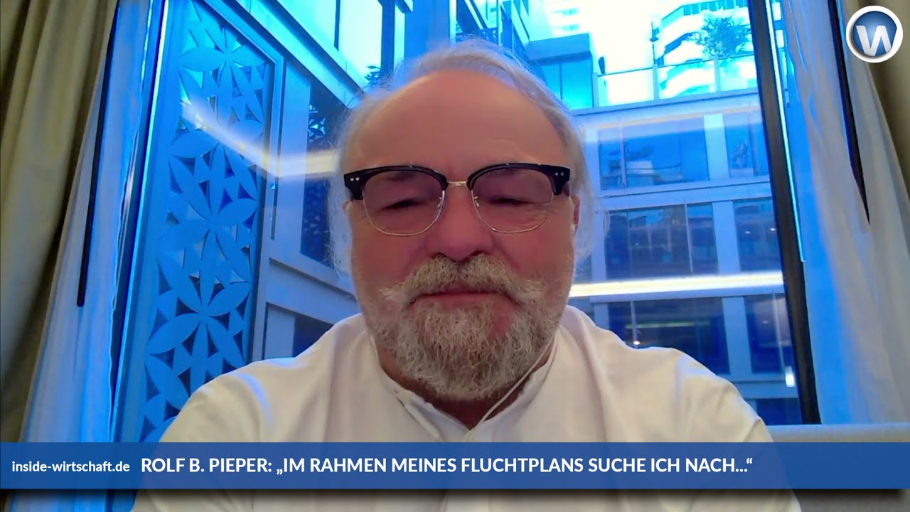 Rolf B. Pieper (TRI Concept): „Die deutsche Politik scheint ja im Heilen nicht so gut zu sein"