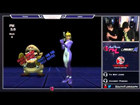 Versus Gaming Center Weekly 12/20/15 - Winners Round 3 - Huru (Wario) vs Jeck (ZSS)
