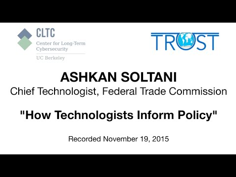 Ashkan Soltani at UC Berkeley