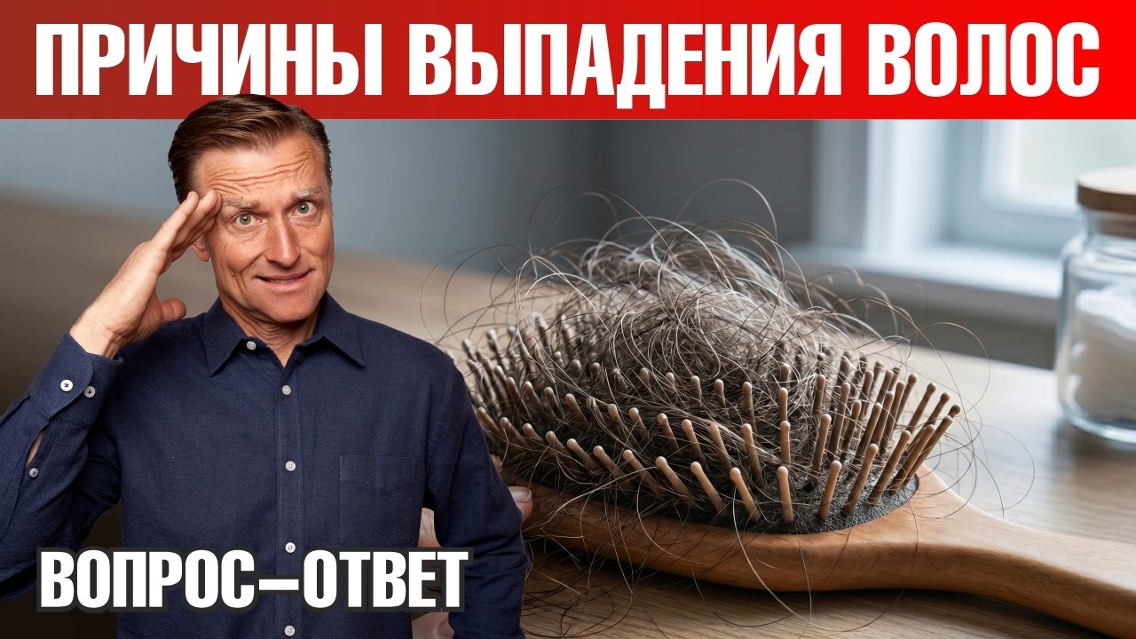 Выпадение волос: 4 ключевых нутриента для роста волос🙌