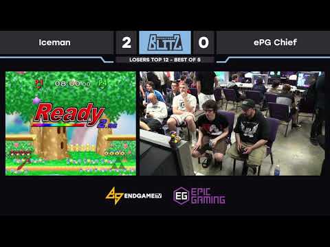 Bridgetown Blitz 3: Losers Top 12 - Iceman (Marth) vs. ePG | Chief (Sheik)