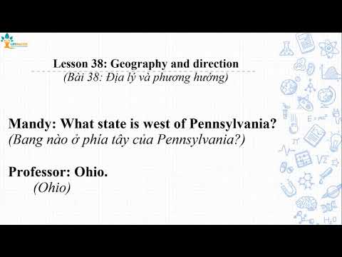 Bài 38: Địa lý và phương hướng | Lesson 38: Geography and direction