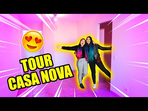 TOUR PELA NOSSA CASA NOVA! (apartamento) | Blog das irmãs Video