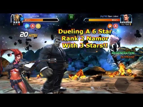 3 Star Champions Vs 6 Star Rank 2 Namor!! | Marvel Contest Of Champions
