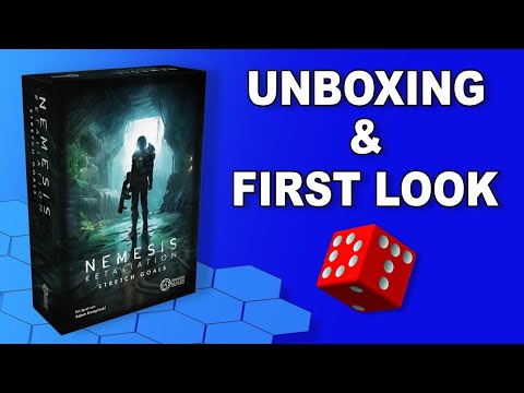 Nemesis: Retaliation - Stretch Goals EXPANSION | Sci-Fi Horror Board Game UNBOXING & FIRST LOOK