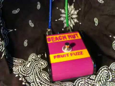 Beach Hut Purple and Orange Fruit Fuzz Handwired image 10