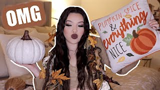 HUGE FALL DECOR HAUL / FALL MUST HAVES 2020! |Bath & Body Works, The Dollar Tree, Michaels & more!