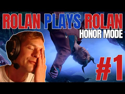 Rolan VA plays BG3 Honour Run as MODDED ROLAN. Part 1