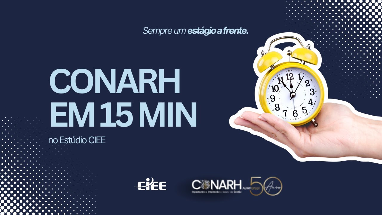Conarh em 15 min ( Resumo do dia 3)