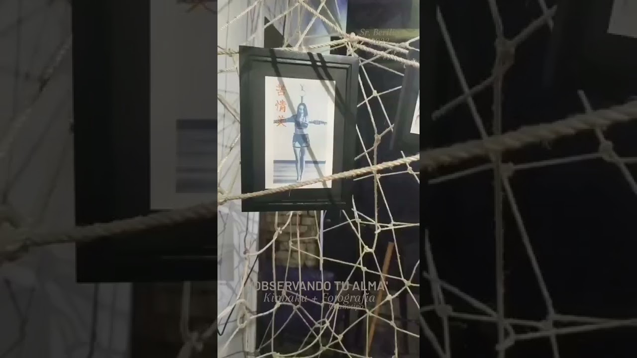 Observando Tu Alma, Kinbaku+Fotografía Cyanotipo