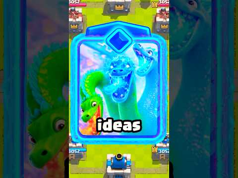 NEW HYDRA DRAGON (Fan Concept) #clash #clashroyale #leak #update