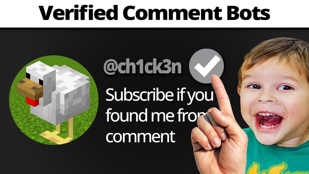 Verified Bot Comment on YouTube be like