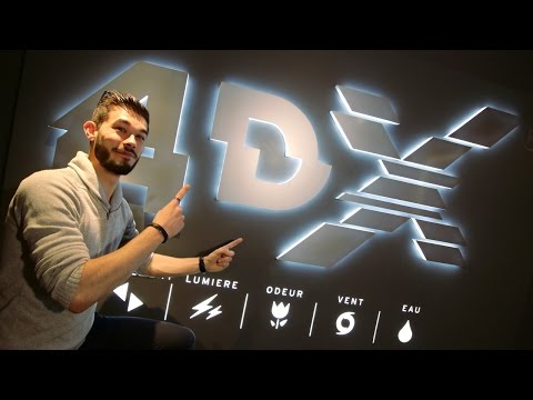LE PREMIER CINÉMA 4DX DE FRANCE !