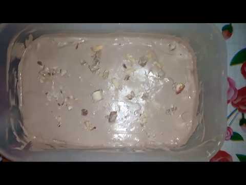 Yummy homemade chocolate ice cream.😋😋