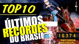 10 ÚLTIMOS RECORDES DO BRASIL!