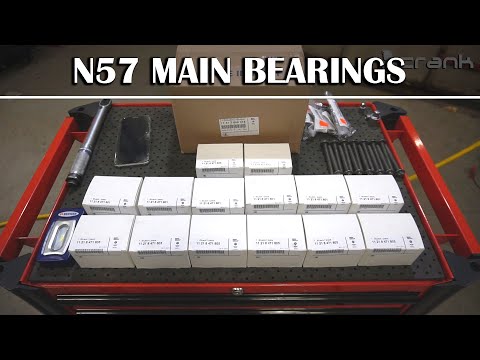 BMW N57 Main Bearings and Oil Pump Change