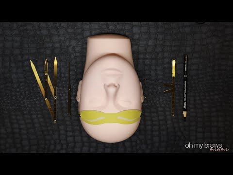 How to practice brow mapping using the Golden Ratio Method