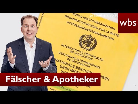 Impfpassfälscher: Scheitert Strafe an Apotheker-Schweigepflicht? | Anwalt Christian Solmecke