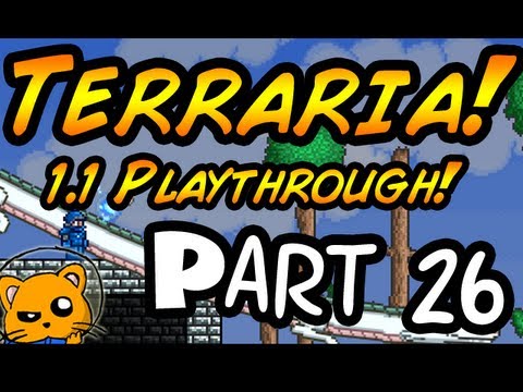 Terraria 1.1 - Episode 26 - Wall of Flesh Farm!