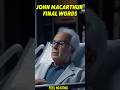 JOHN MACARTHUR FINAL WORDS Before HE DIED! What He Said WILL SHOCK YOU #shorts #short #god #bible