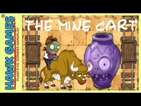 [Android] Plants vs Zombies 2 - Wild West Vasebreaker - The Mine Cart