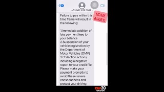 Toll Road SCAM ALERT: Don't fall for fake texts about unpaid balances