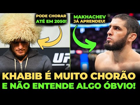 Khabib cries, complains, and doesn't learn... Makhachev is smarter!