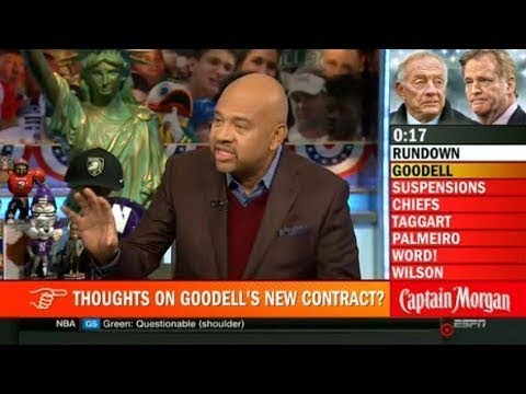 Pardon the Interruption Today - Thoughts On Goodell's New Contract?